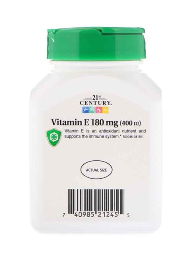 21st Century Vitamin E 180mg Supplement - 110 Softgels - Image 3